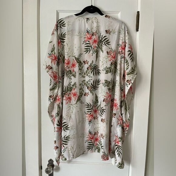 Beaches & Boho Kimono Top Beach Swim Cover Up S/M Summer Vacation - Picture 2 of 8